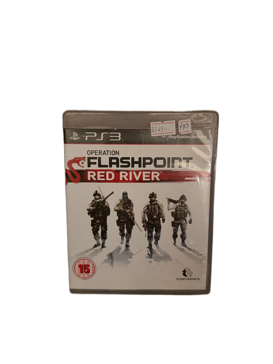 Operation Flashpoint Red River PS3 - Alt Front
