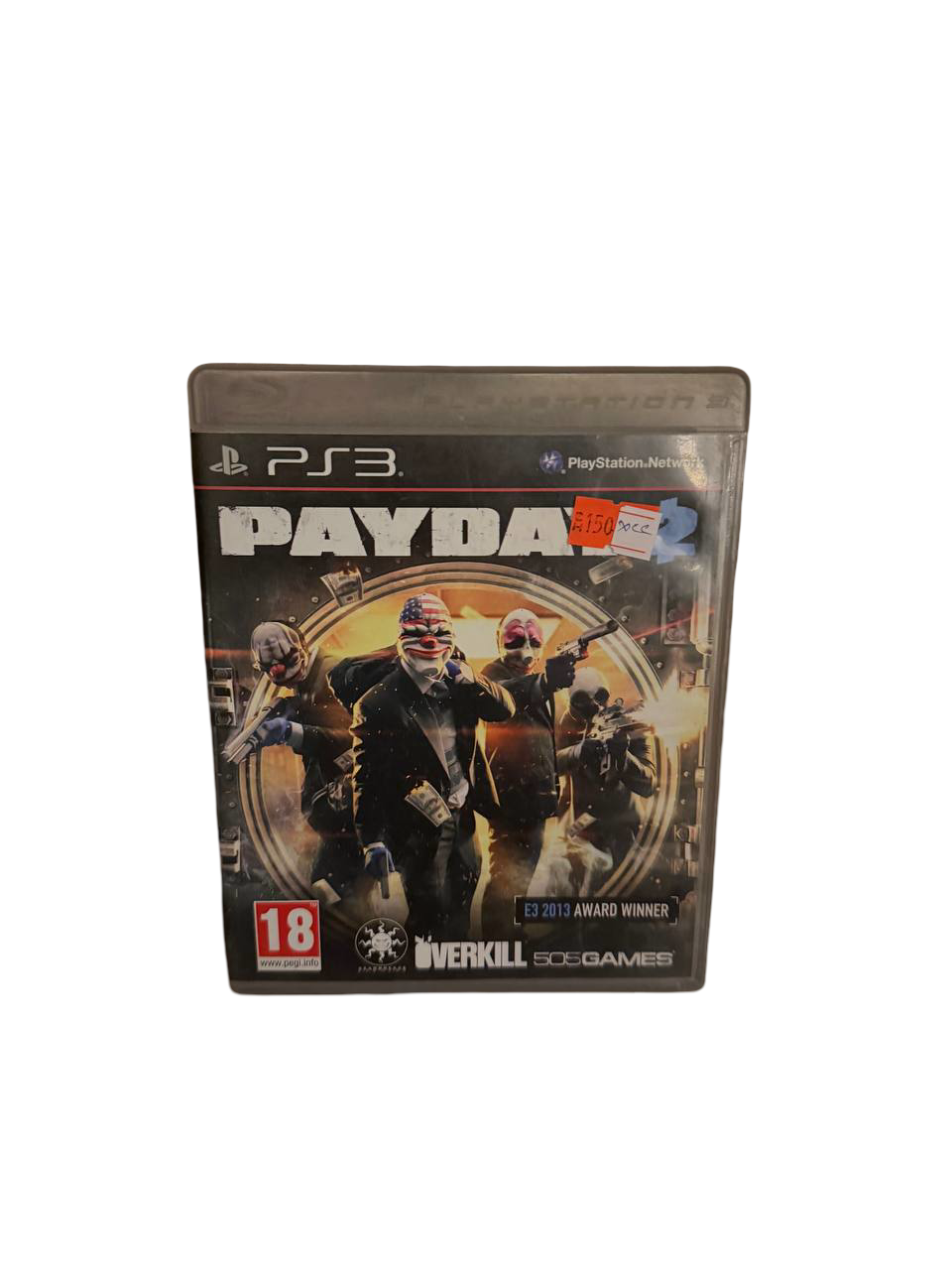 Payday 2 PS3 - Front Cover