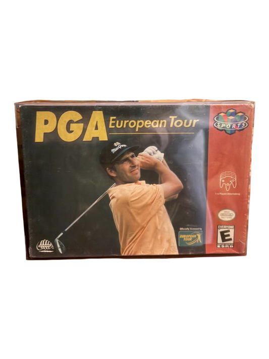 PGA European Tour Nintendo 64 sealed