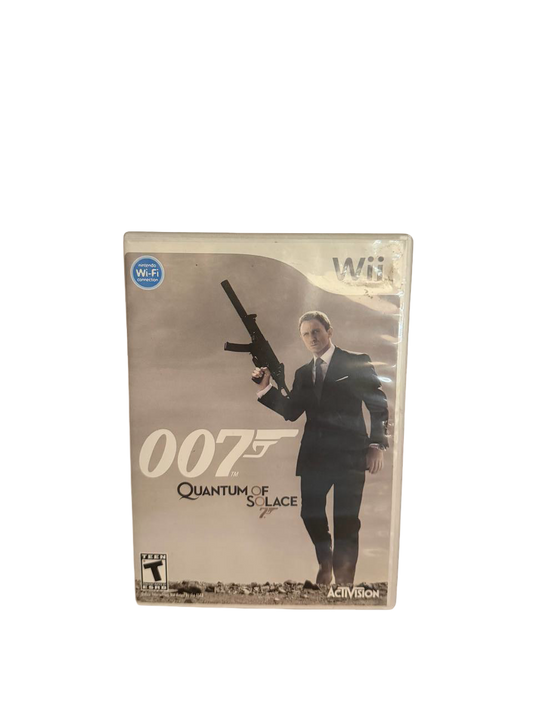 007 Quantum of Solace Wii - Front Cover