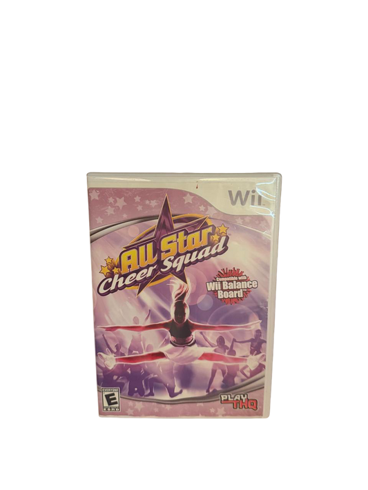 All Star Cheer Squad Wii - Front Cover