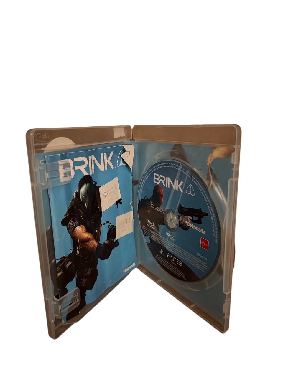Brink PS3 - Case and Disc