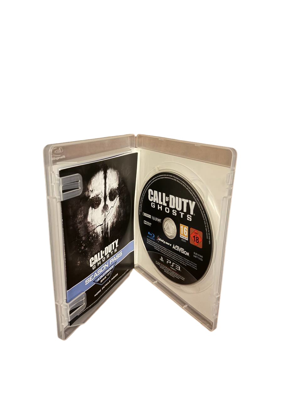 Call of Duty Ghosts PS3 - Disc and Case