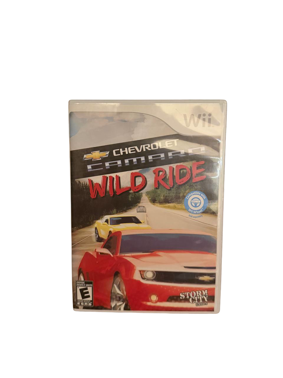 Chevrolet Camaro Wild Ride Wii - Case & Contents
