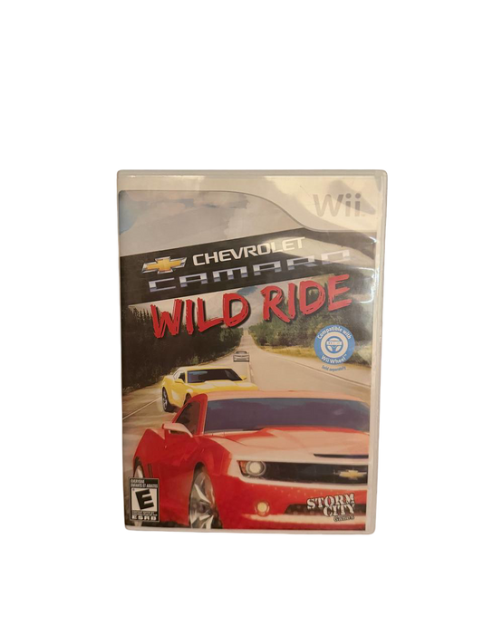 Chevrolet Camaro Wild Ride Wii - Case & Contents