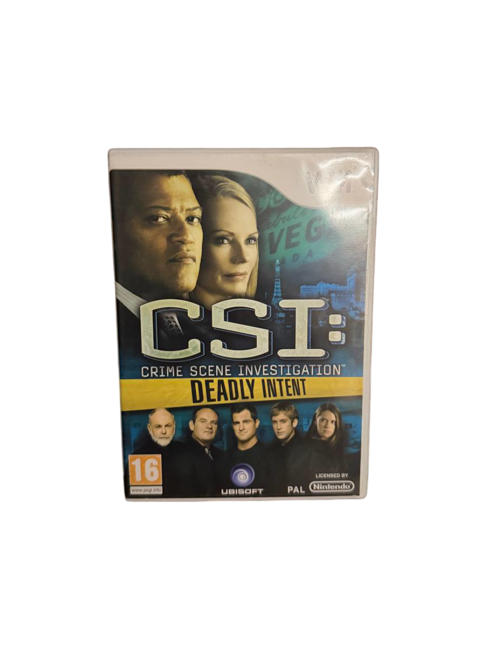 CSI Deadly Intent Wii PAL CIB