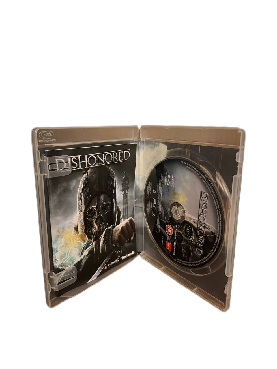 Dishonored PS3 - Case and Disc