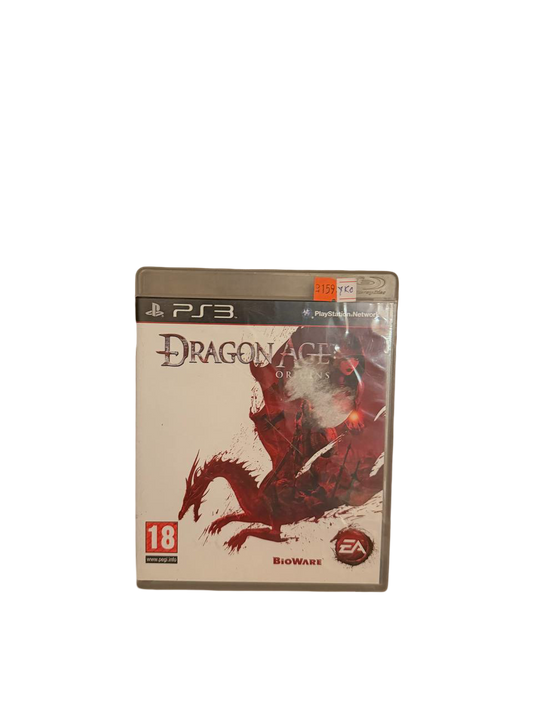 Dragon Age Origins PS3 - Front Cover