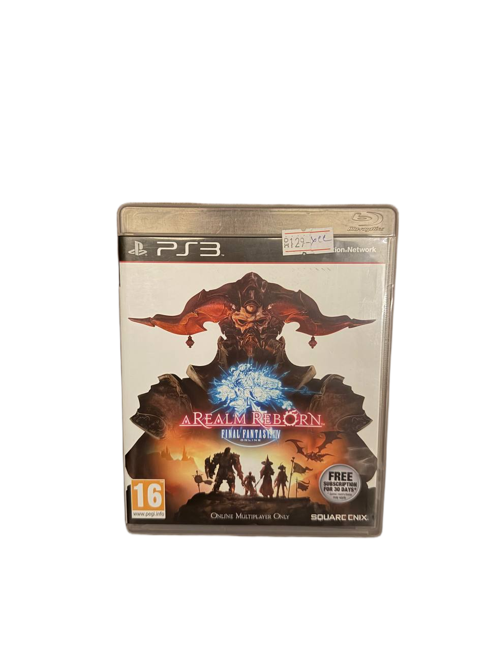 Final Fantasy XIV A Realm Reborn PS3 - Front Cover