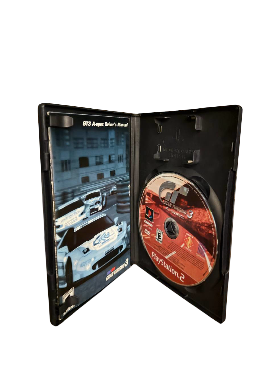 Gran Turismo 3 A-Spec PS2 - Open Case, Disc & Manual