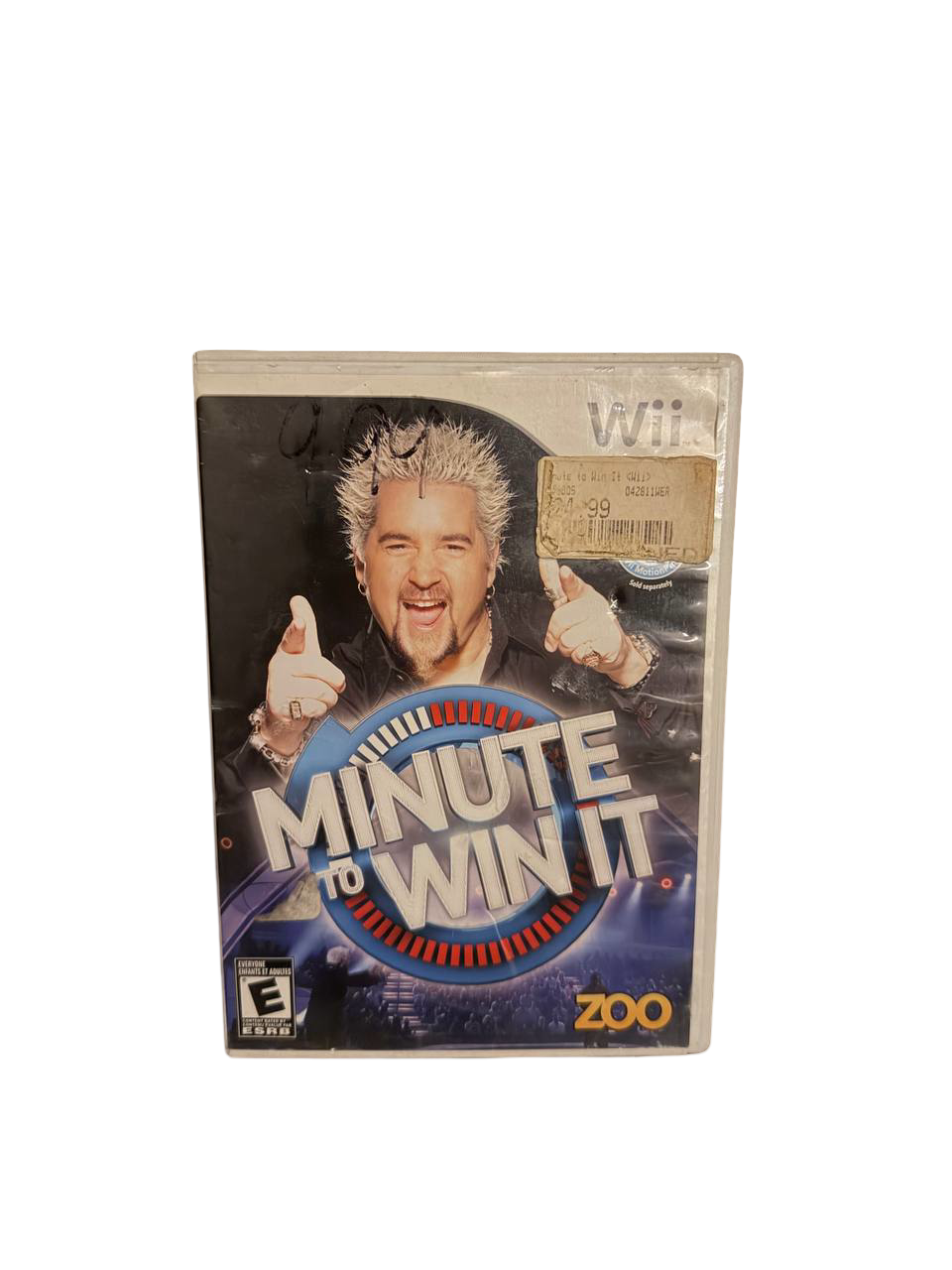Minute to Win It Wii - Front Cover