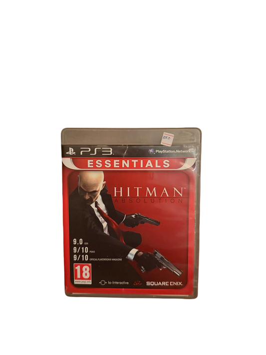 Hitman Absolution Essentials PS3 - Back Cover