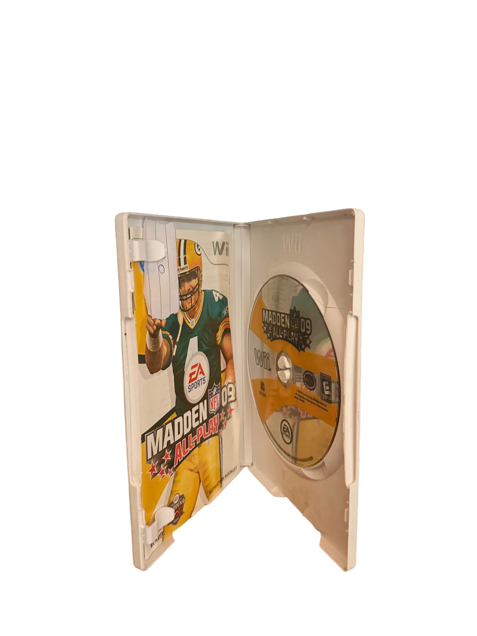 Madden NFL 09 All-Play Wii - Case & Disc