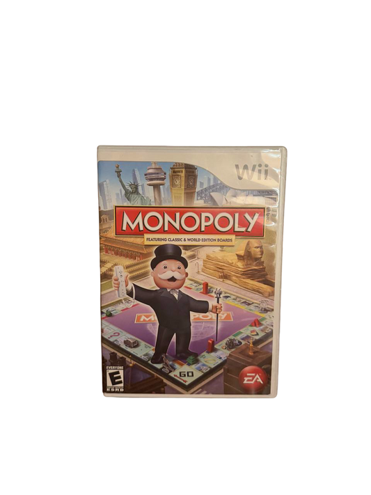 Monopoly Here and Now Worldwide Edition Wii - Front Cover