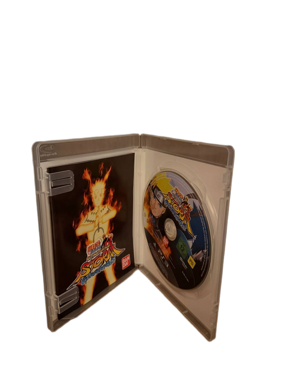 Naruto Shippuden Ultimate Ninja Storm Generations PS3 - Disc and Manual