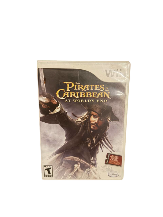 Pirates of the Caribbean At World's End Wii - Front Cover