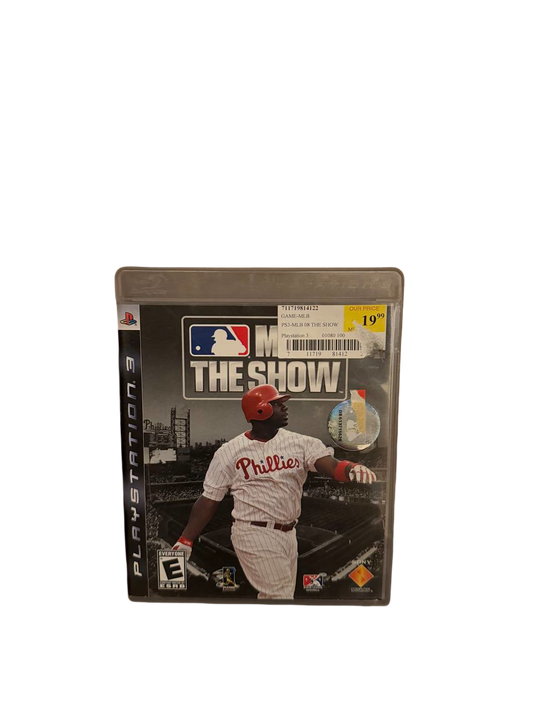 MLB 08 The Show PS3 - Front Cover