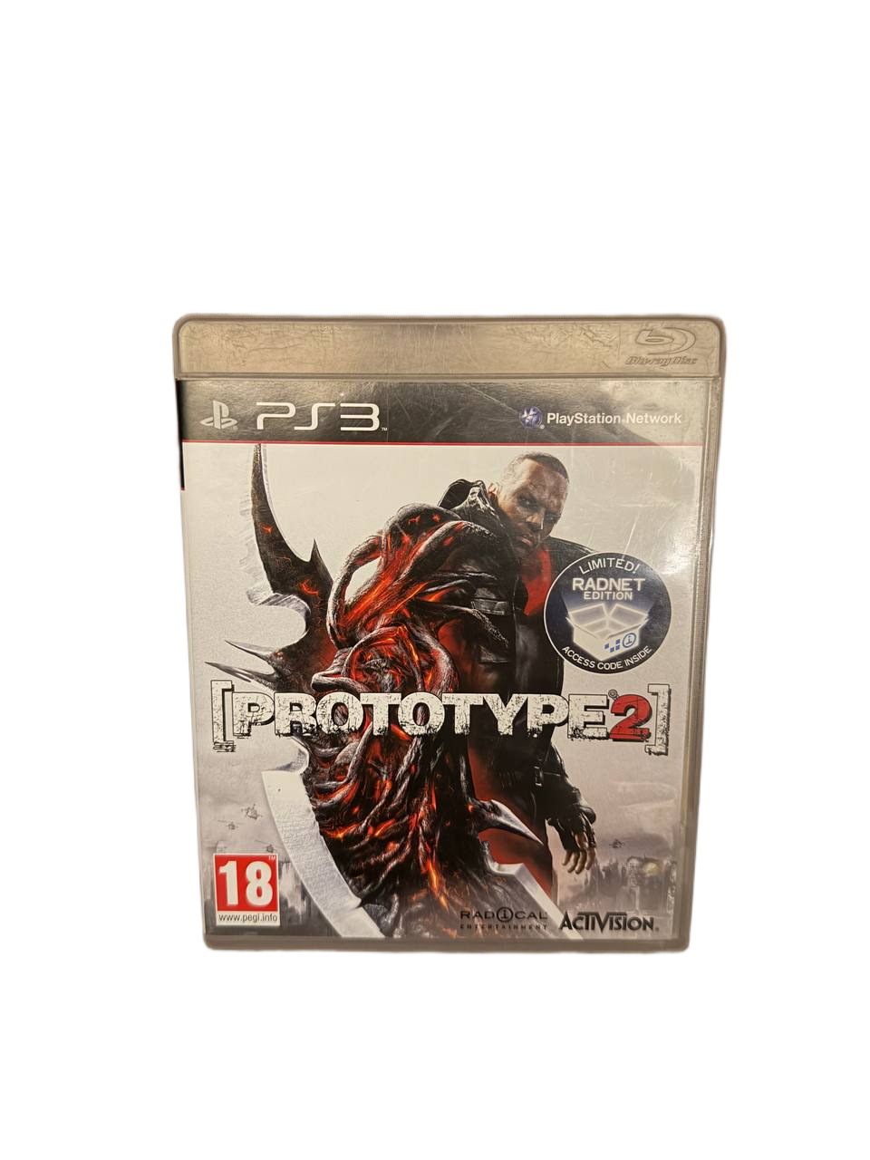 Prototype 2 Limited Radnet Edition PS3 - Front Cover