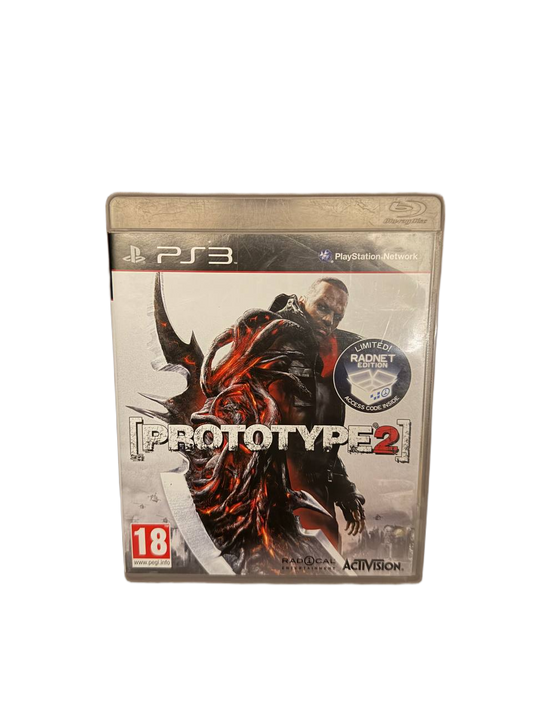 Prototype 2 Limited Radnet Edition PS3 - Front Cover