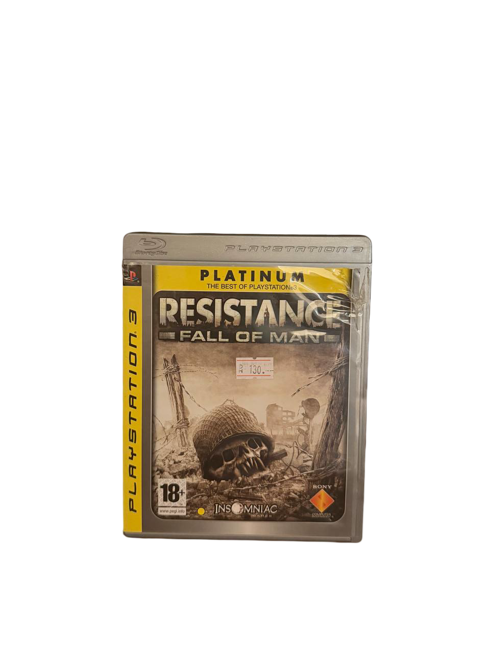 Resistance Fall of Man Platinum PS3 - Front Cover