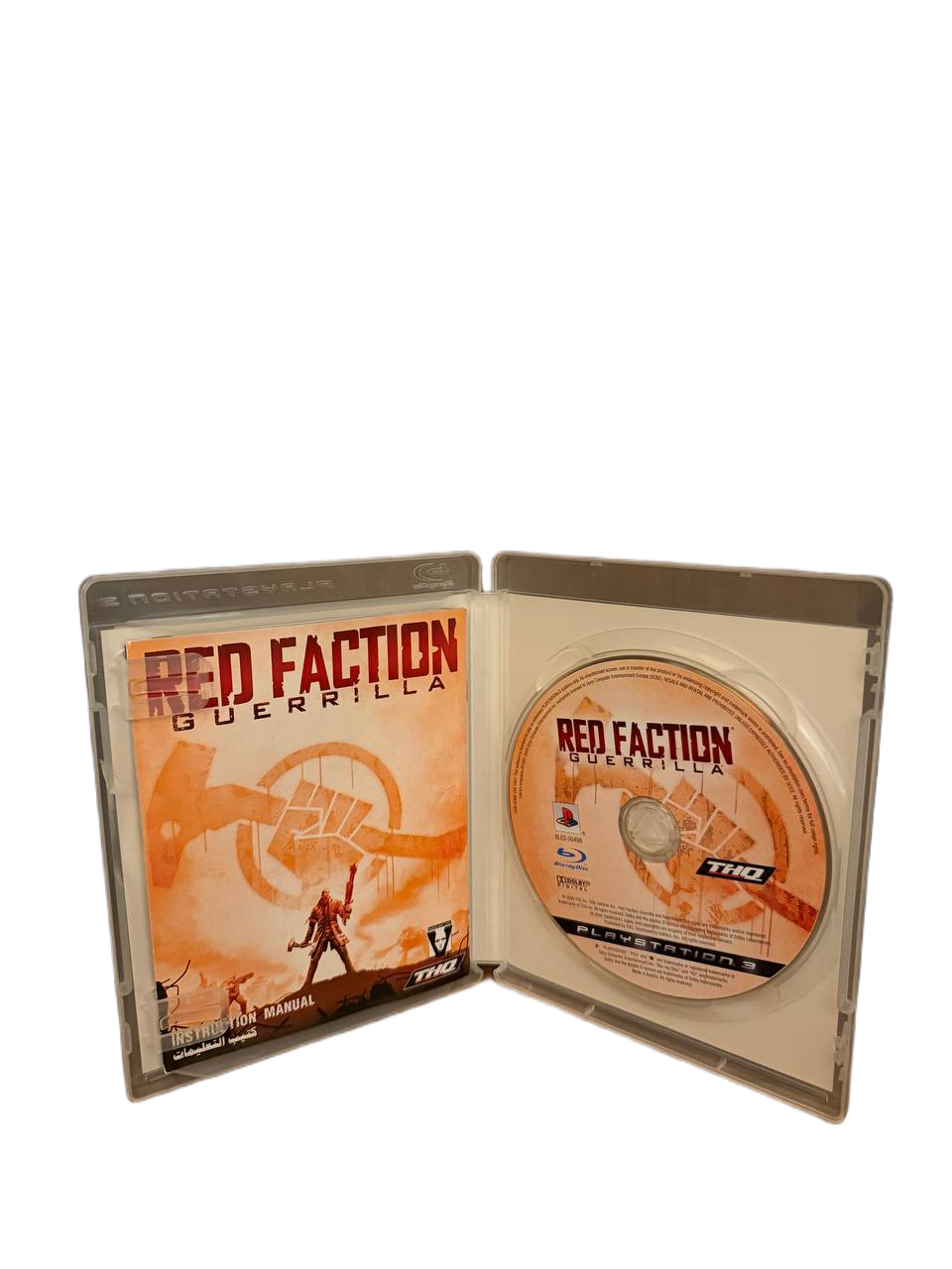 Red Faction Guerrilla PS3 - Disc and Manual