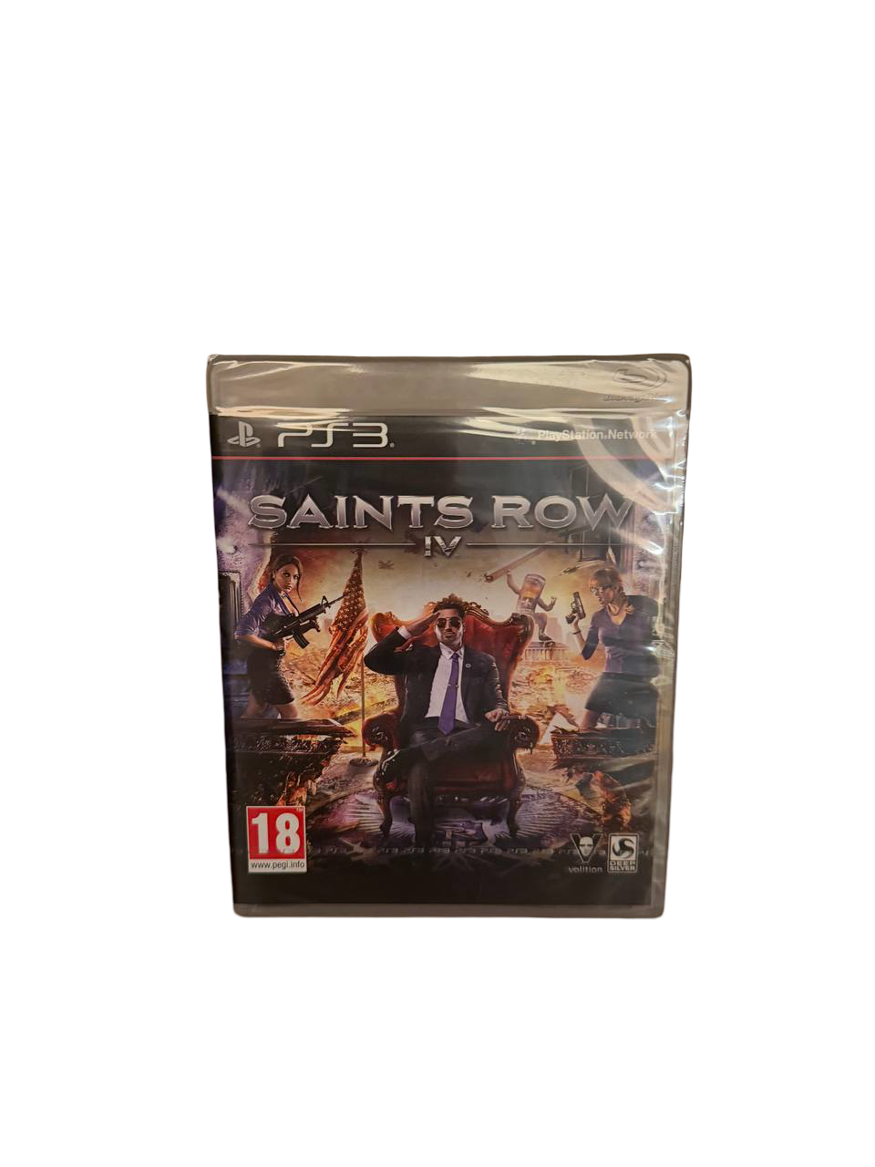 Saints Row IV PS3 - Front Cover
