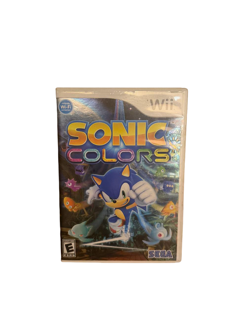 Sonic Colors Wii - Front Cover