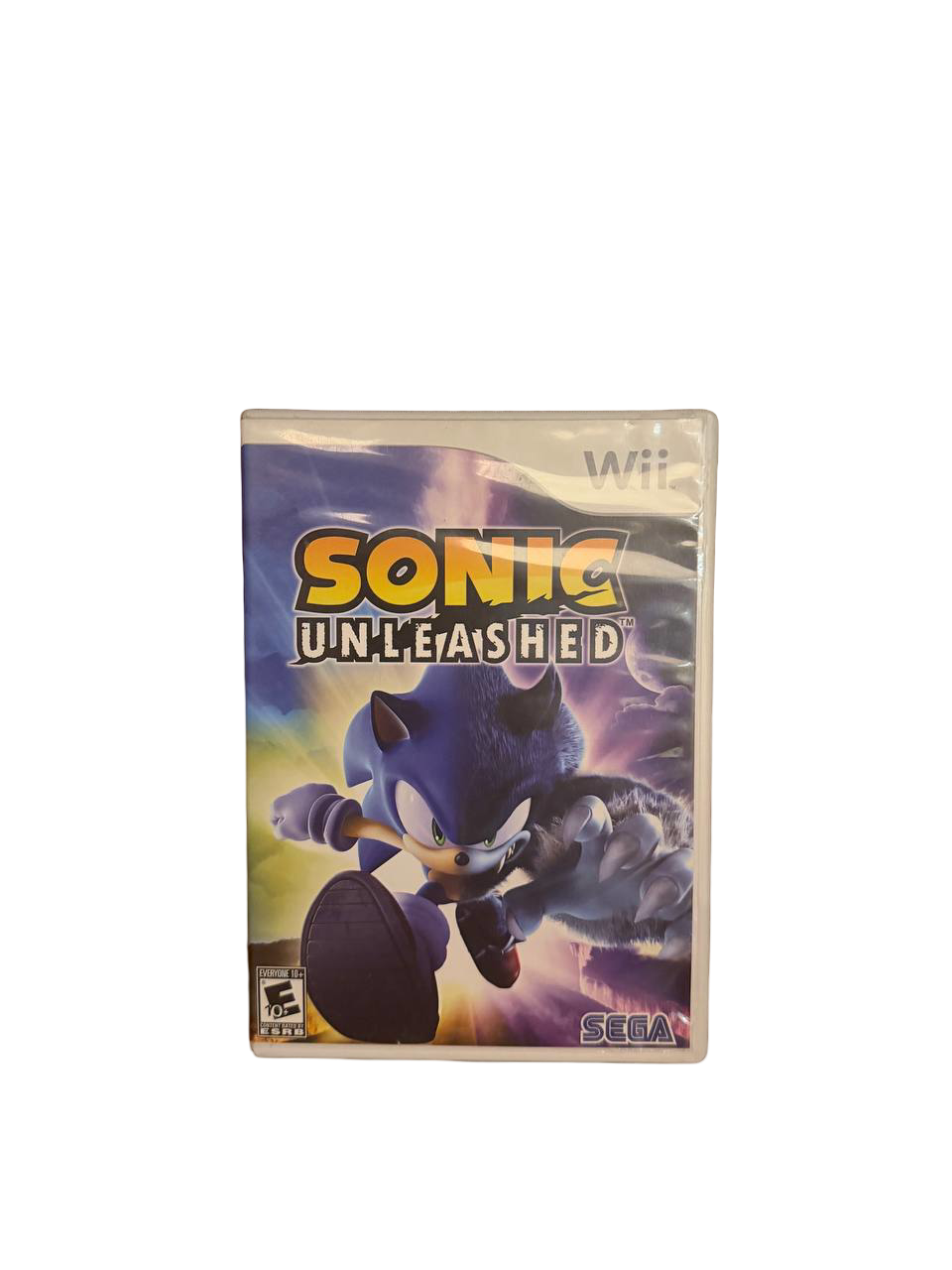 Sonic Unleashed Wii - Front Cover
