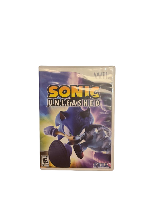 Sonic Unleashed Wii - Front Cover