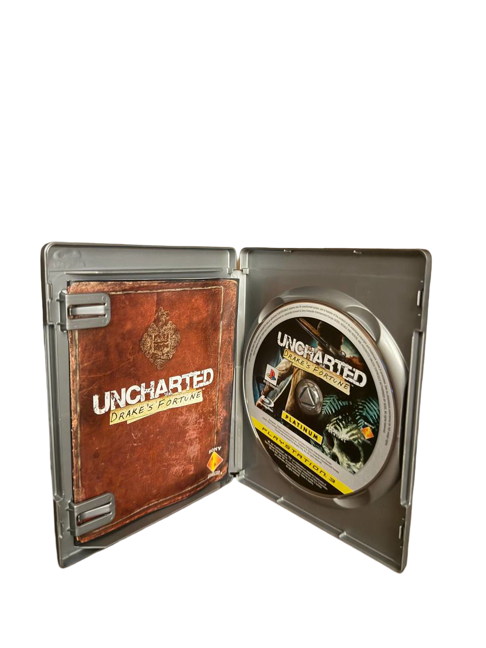 Uncharted Drake's Fortune PS3 - Disc and Manual