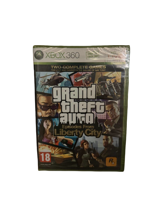 GTA Episodes from Liberty City Xbox 360 PAL Sealed
