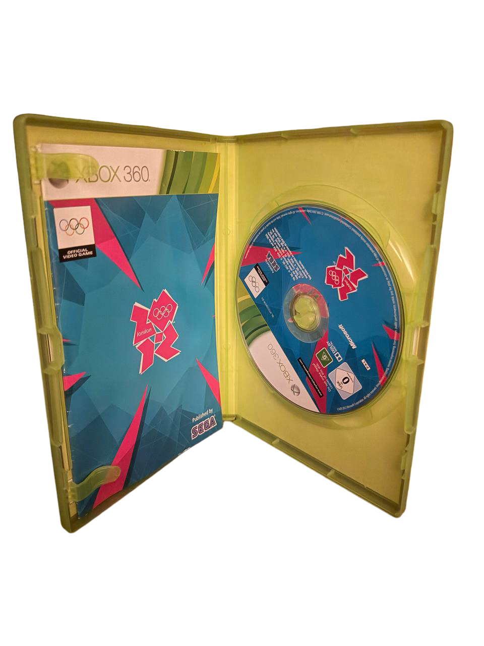London 2012 Olympics Xbox 360 - Disc & Case