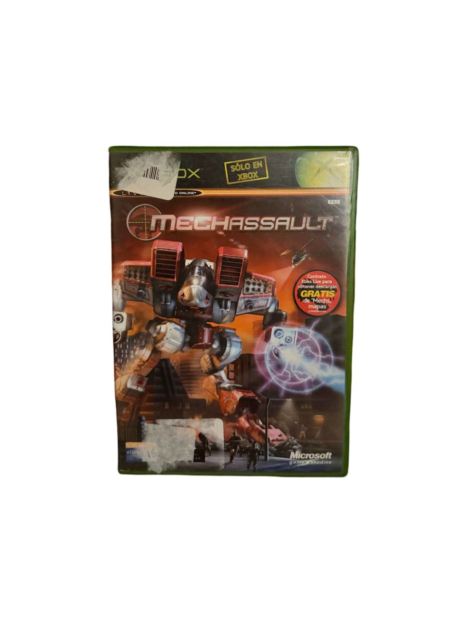 MechAssault Spanish Xbox PAL CIB