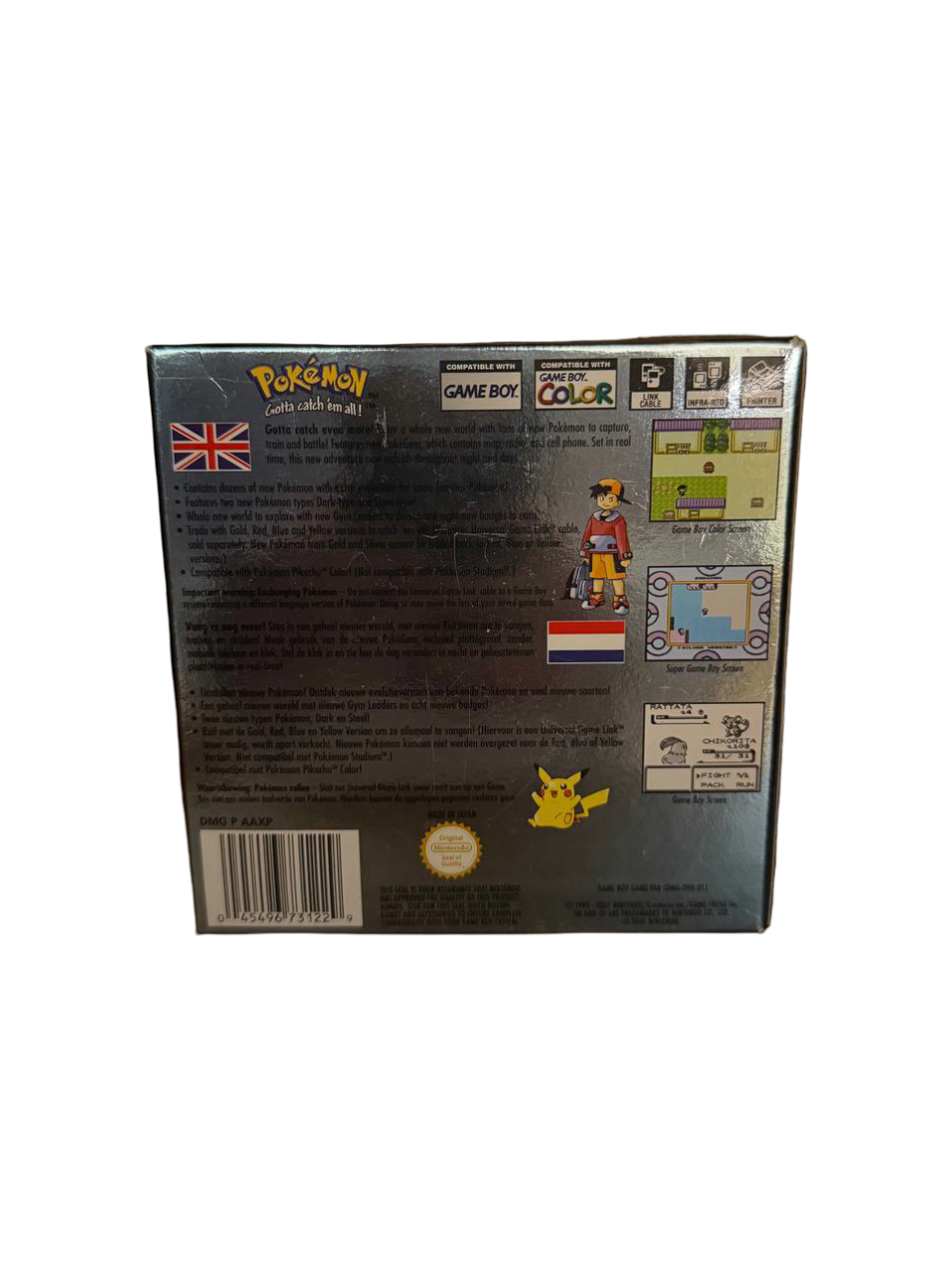 Pokémon Silver Version [Complete in Box] - Game Boy Color (GBC) - PAL