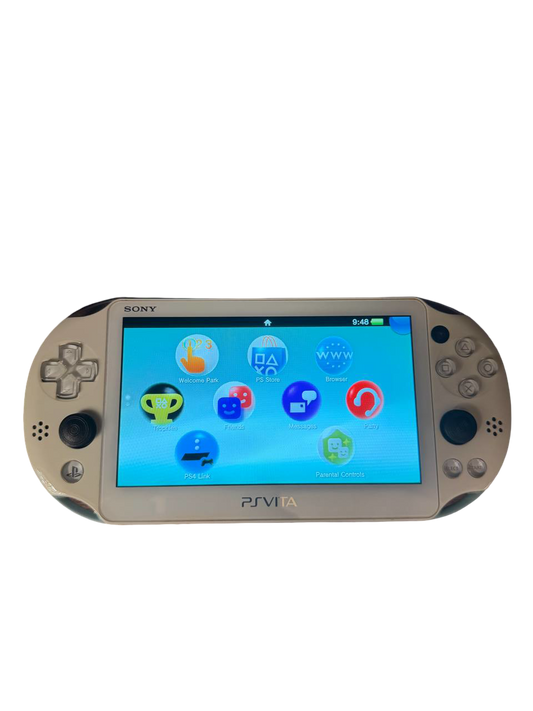 PlayStation Vita Slim (PCH-2000) - White & Light Blue [Without Box]