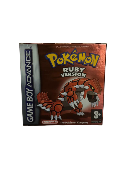 Pokémon Ruby Version [Complete in Box] - Game Boy Advance (GBA) - PAL