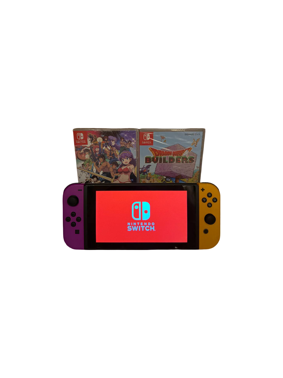 Nintendo Switch Console (Custom Shell) + 2 Games [Bundle]