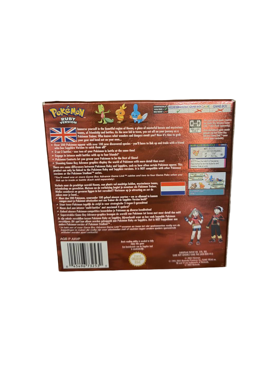 Pokémon Ruby Version [Complete in Box] - Game Boy Advance (GBA) - PAL