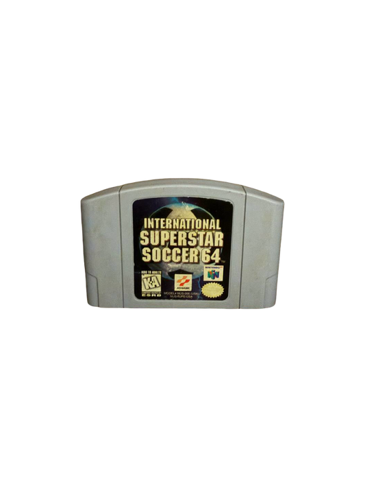 International Superstar Soccer 64 [Loose] - Nintendo 64 (N64) - NTSC