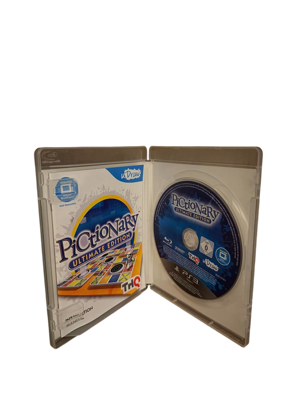 Pictionary Ultimate PS3 - Manual and Disc