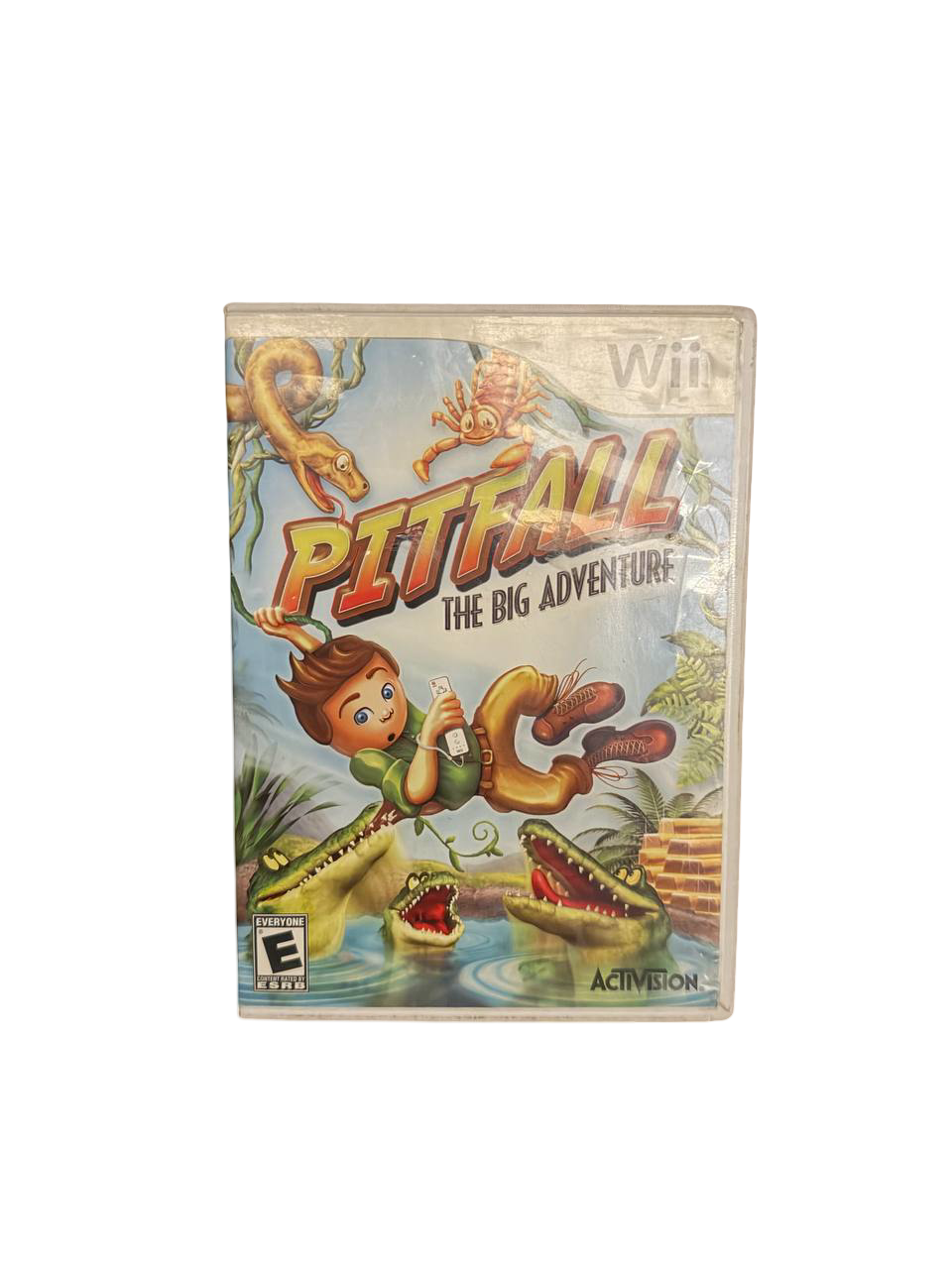 Pitfall The Big Adventure Wii - Front Cover