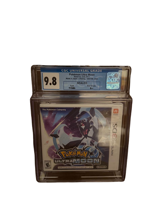 Pokemon Ultra Moon 3DS CGC 9.8 Sealed - Front