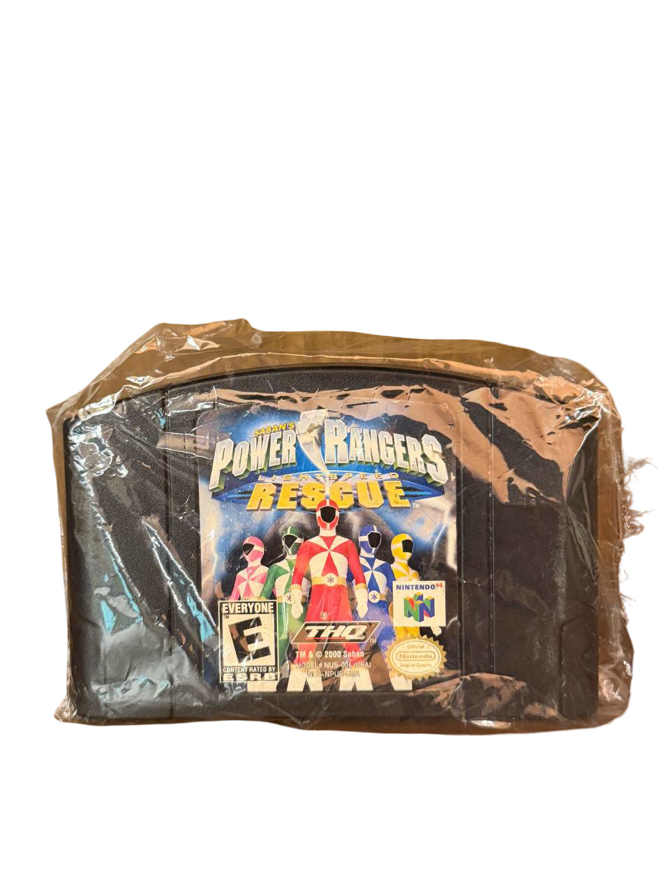 Power Rangers Lightspeed Rescue N64 - Cartridge