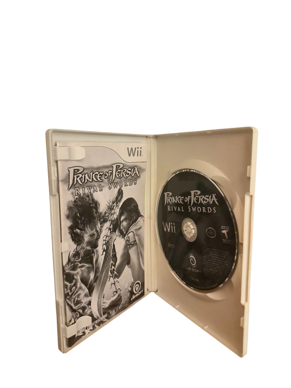 Prince of Persia Rival Swords Wii - Disc & Manual