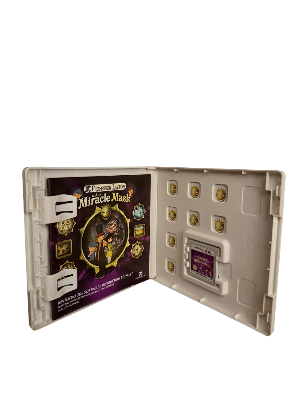 Professor Layton and the Miracle Mask 3DS - Front Cover