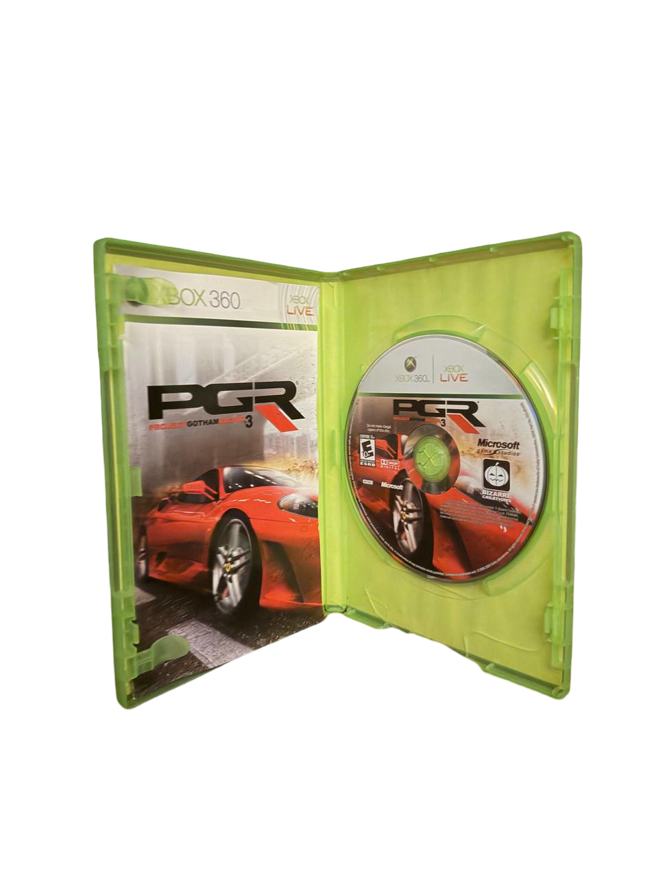Project Gotham Racing 3 Xbox 360 - Case & Disc