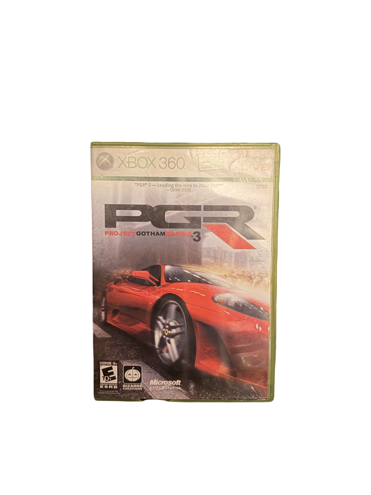 Project Gotham Racing 3 Xbox 360 - Front Cover