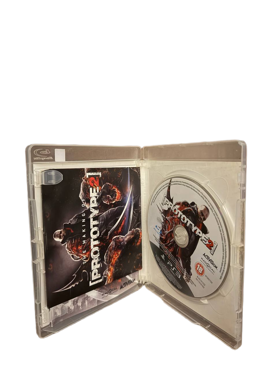 Prototype 2 PS3 - Disc and Manual BLES-01532