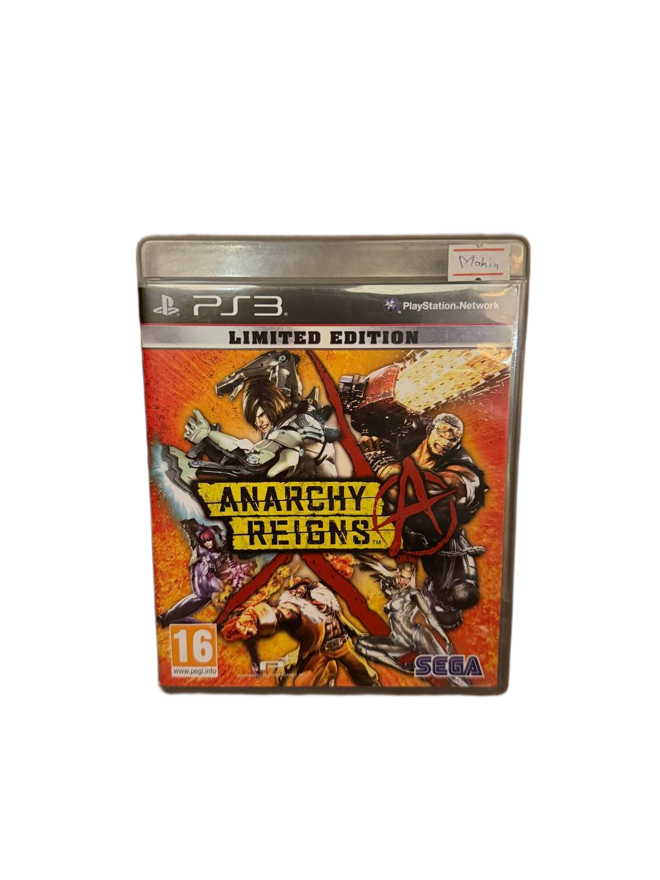 Anarchy Reigns Limited Edition PS3 Sega - Front Cover