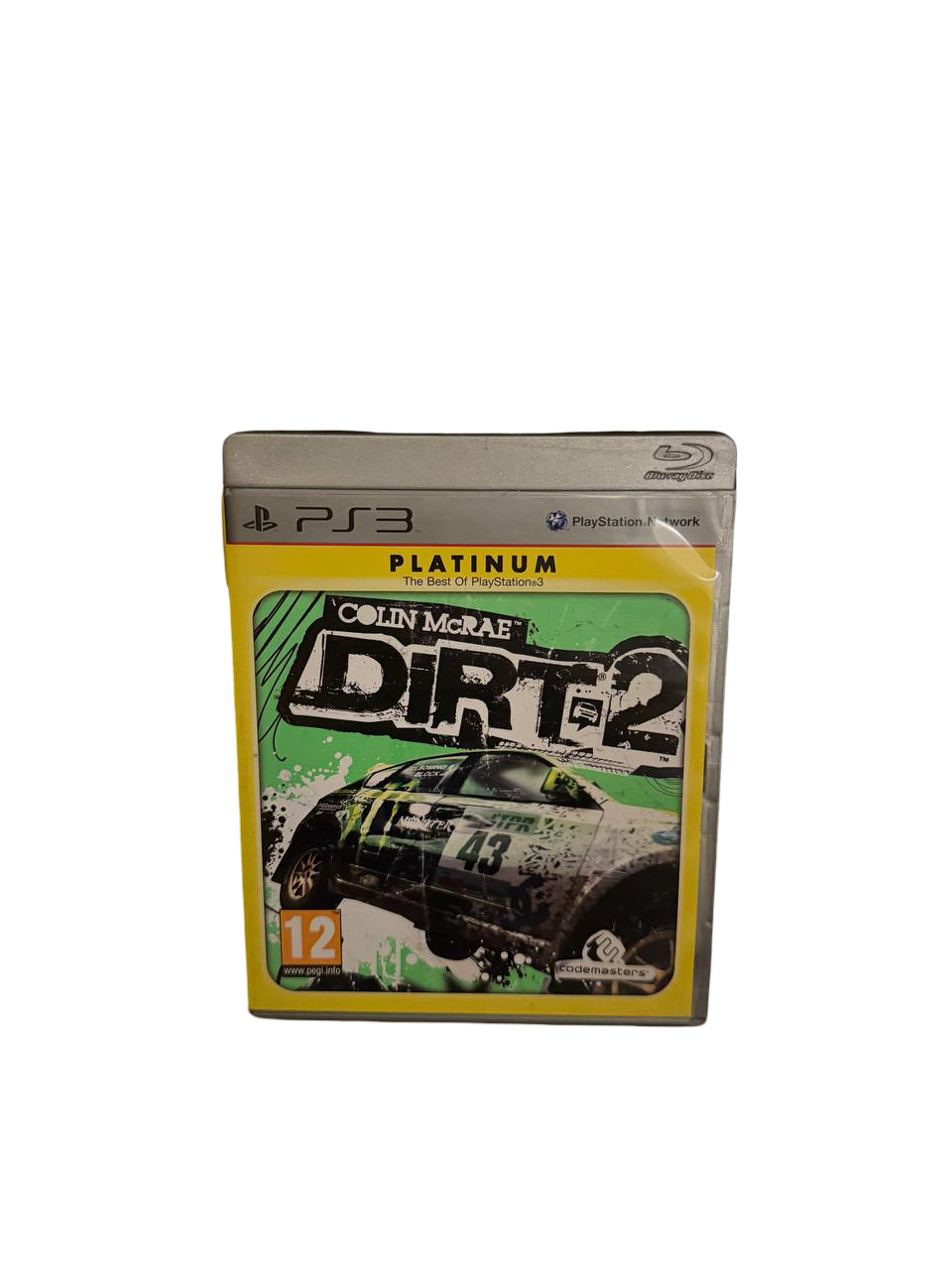 Colin McRae DiRT 2 PS3 Platinum Steelbook - Front Cover